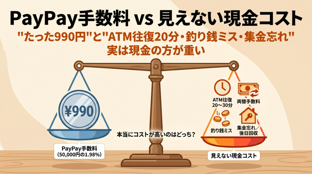 手数料と見えないコストの比較